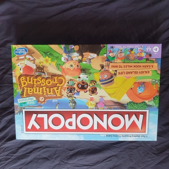 Hasbro Gaming Monopoly Animal Crossing New Horizons Edition Board Game - Picture 1 of 4